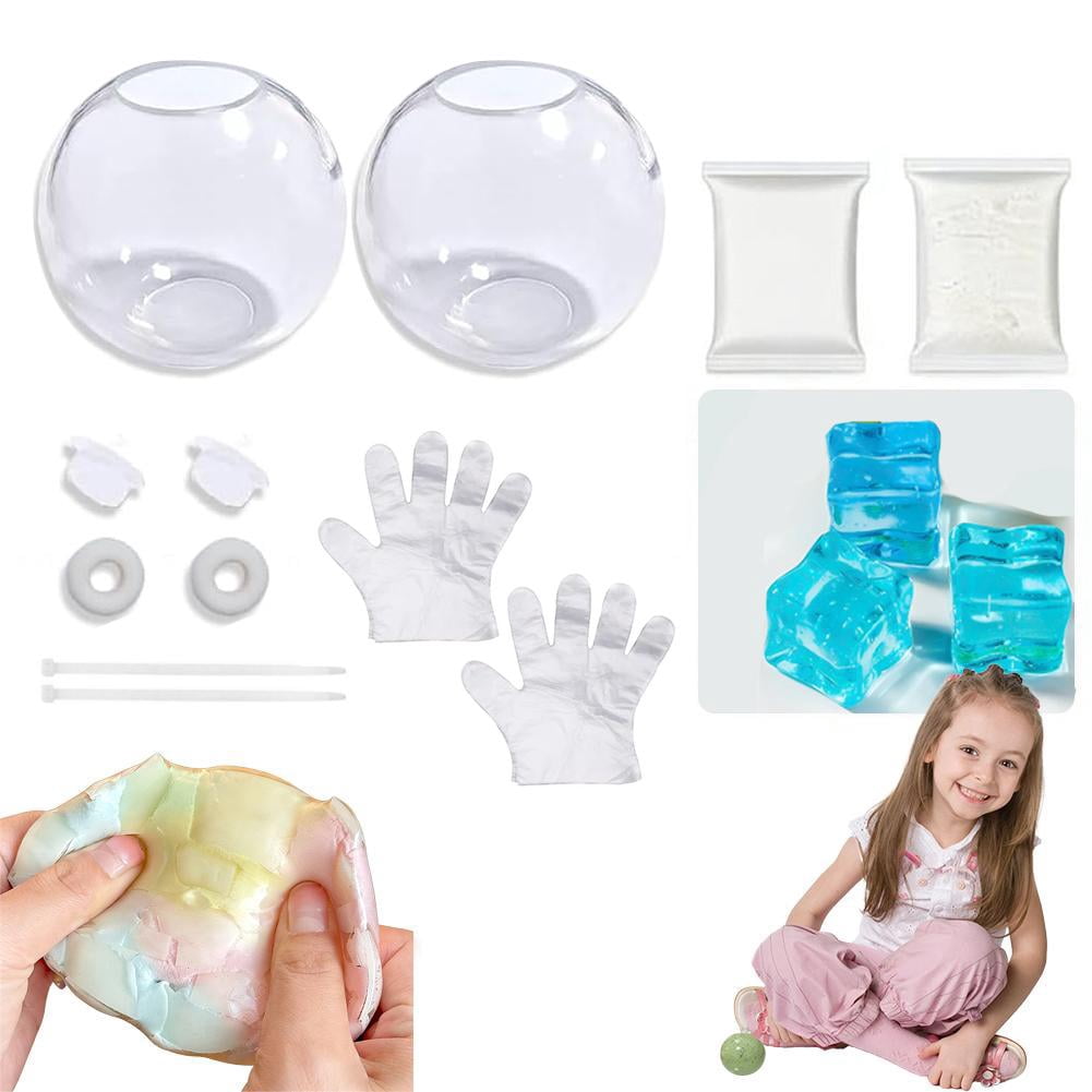 DIY Stress Ball Making Kit -&nbsp; Squishies Skins, Vacuum Silicone Decompression Balls for Sensory Relief, Anxiety, Fidget Toy for Kids & Adults