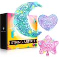 DIY String Art Kit, Moon Lantern Simple and EasytoFollow 3D String Art Kit for Kids, String