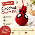 thumbnail image 1 of DIY Superhero Spider Crochet Kit Amigurumi Plush with Complete Materials & Tutorial, Fun Handmade Craft Project Perfect Gift for Fans, 1 of 10
