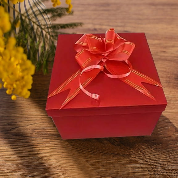 DIY Surprise Explosion Gift Box, Red Gift Boxes for Presents,Christmas Surprise Organ Explosion Box DIY Gift Box Handmades Creatives Birthday Surprise Gift Box