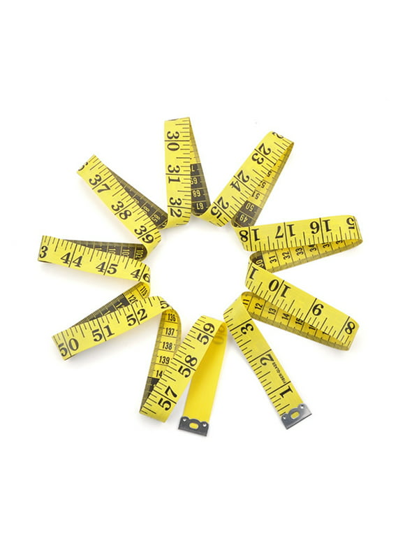 DIY Tailor's Clothing Measuring Tape Inch Cloth Ruler Soft Tape 60 inch/300CM