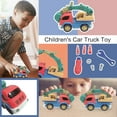 DIY Take Apart Truck Car Toys for 3 4 5 6 7 Year Old, Construction