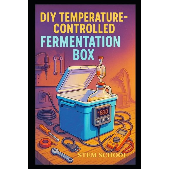 DIY Temperature-Controlled Fermentation Box: Build a Smart, Precise Home Fermenter, (Paperback)