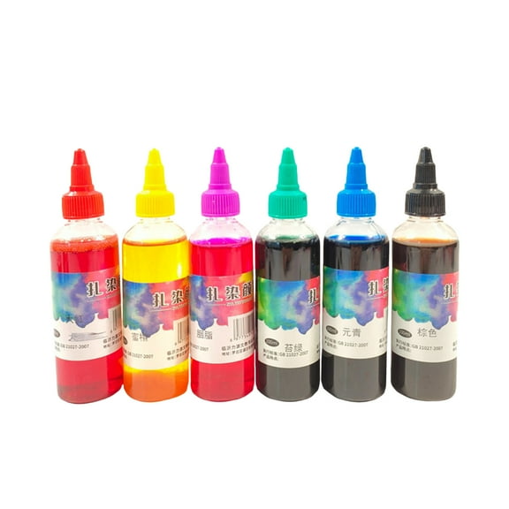 DIY Tie-Dye Pigment Cloth Set - Easy Application for Stunning Fabric Designs - Safe and Long-Lasting Colors for All Fabrics