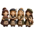thumbnail image 1 of DIY Tiny Worlds Collection Patchwork Kit, 2026 New Cute Pre-Cut Felt Doll Art Sewing Craft Kits with Full Materials, Handmade Project for Craft Lovers, Creative Home Decor & Holiday Gift, 1 of 3