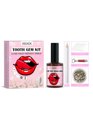 7ml Tooth Gem Glue,2pack Gemstone Teeth Decoration Glue