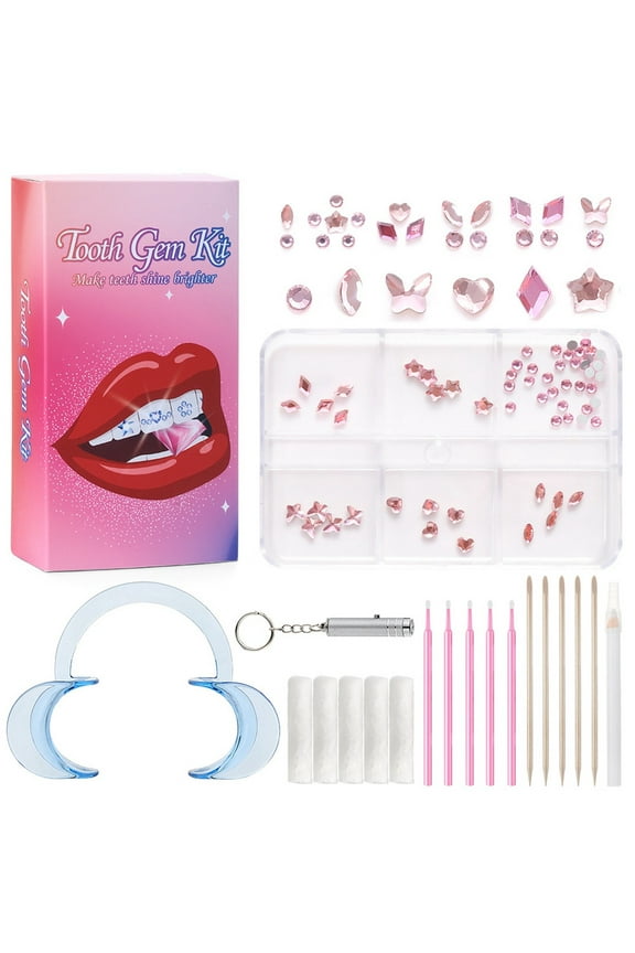 Drill Tool Kit for Tooth Jewelry Decoration and DIY Beauty Enhancement