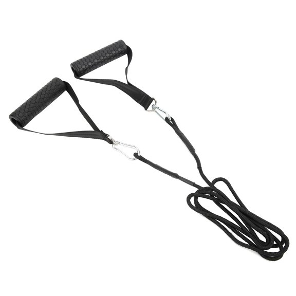 DIY Tricep Press Down Pulley Cable Machine Attachment Grip Handle Rope for Gym