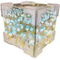 DIY Tulip Cube Mirror Lamp 21 Flower DIY Tulip Mirror Night Light