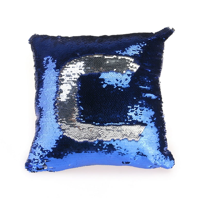 Two tone sequin sales cushion