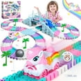 thumbnail image 1 of Flooyes DIY Construction Unicorn Truck Car, Truck Toy For Kid 3 4 5 6 Year Old Girls, Birthday Gift For Little Girl, 1 of 7