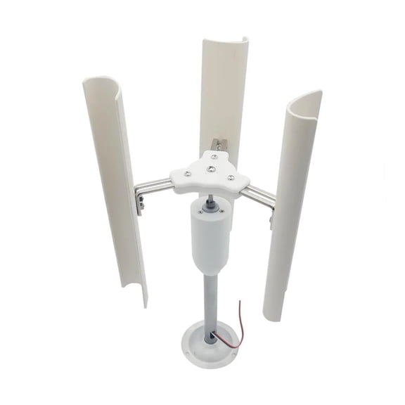 DIY Vertical Axis Wind Tur-bine Model Wind Power Generator Three-Phase Permanent Magnet Generator Windmill