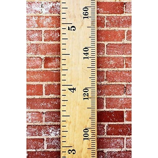 DIY Vinyl Growth Chart Ruler Decal Kit, Metric Combination
