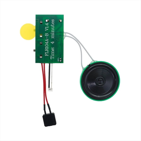 DIY Voice Greeting Card Chip 4 Minutes Recordable Voice Sound Chip Voice Greeting Card for Holiday Moudle Loop Playback