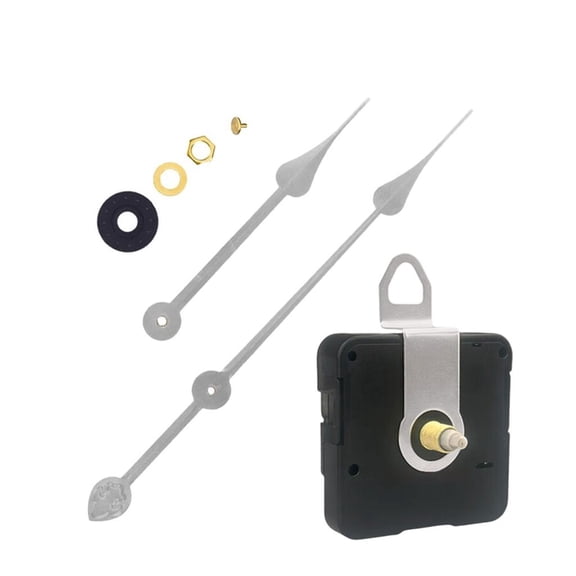 DIY Wall Clock Kits Including Metal Clock Hands and Quiet Clock Mechanism Set