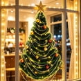 thumbnail image 1 of DIY Wall Mounted Christmas Trees with LED Light, Space-Saving Christmas Decor Ideas, Kids Toys Wall Hanging Christmas Tree for Small Space Home Hioliday Decoration., 1 of 7