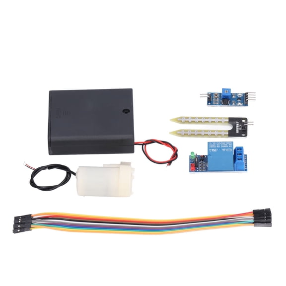DIY Watering Kit: 5V Soil Moisture Sensor  Pump Module, Automatic Irrigation System w/  Wires