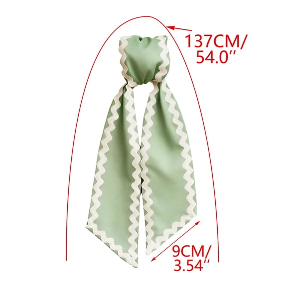 DIY Wavy Scalloped Edge Decorative Ribbon Strip for Floral Arrangements - Color-Fast Fabric for Wreaths and Bouquet Wrapping