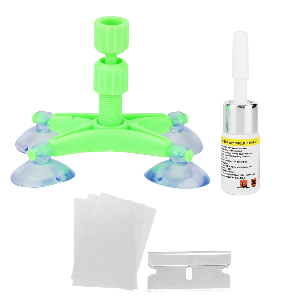 DIY Window Glass Star and Crack Windshield Restore Auto Repair Kit