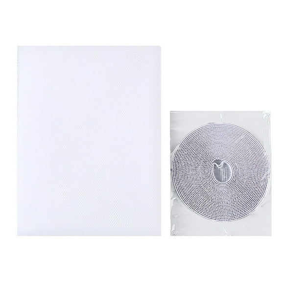 DIY Window Mosquito Screen - Velcro Fastening, Invisible Mesh, Easy to Install/Open, Fits Most Windows, Pest Protection