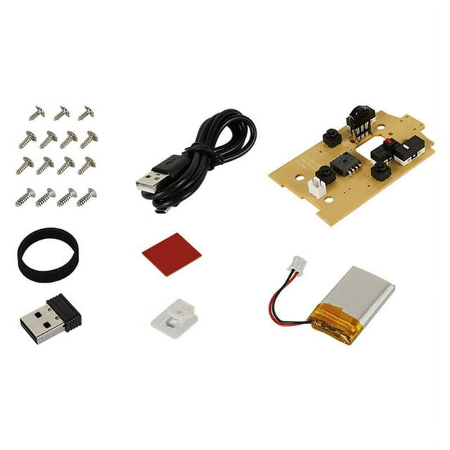 DIY Wireless Mouse Kit Ergonomic Mouse Office/Game Universal Wireless ...