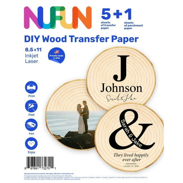 DIY Wood Transfer Paper