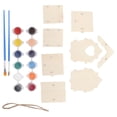 DIY Wooden Birdhouse Kit for Kids - Paintable Birdhouse Building Set