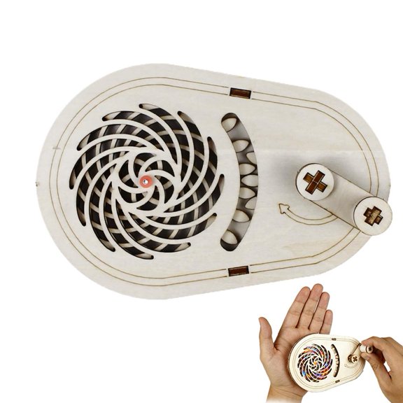 DIY Wooden Construction Kit, 3D Wooden Model Kit Mechanical Gear Model Building Kits, Educational Models with Rotating Parts DIY Assembly Material Set for School Classroom