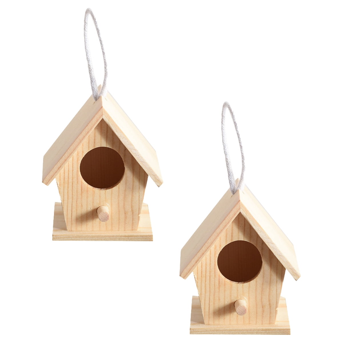 View of DIY Wooden Craft, Nature Feeling - Paintable Bird House For Your ...