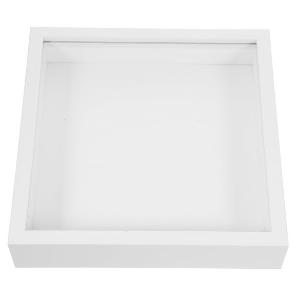 Toddmomy Handmade Flower Frame Simple Style Natural Wood Texture For 1Pcs 8.7*8.7In