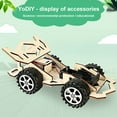 thumbnail image 1 of DIY Wooden Racing Car Model Kit - STEM Educational Toy for Klds, No Screws/Tools Needed, Safe & Lab-Tested, Great Gift for Birthday & ChiIdren's Day, 1 of 9