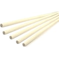 thumbnail image 1 of DIY Wooden Round Stick 11.8" Unfinished Craft Wood Dowel Rods 8mm/ 10mm/ 12mm/ 15mm/ 25mm/ 30mm, 1 of 5