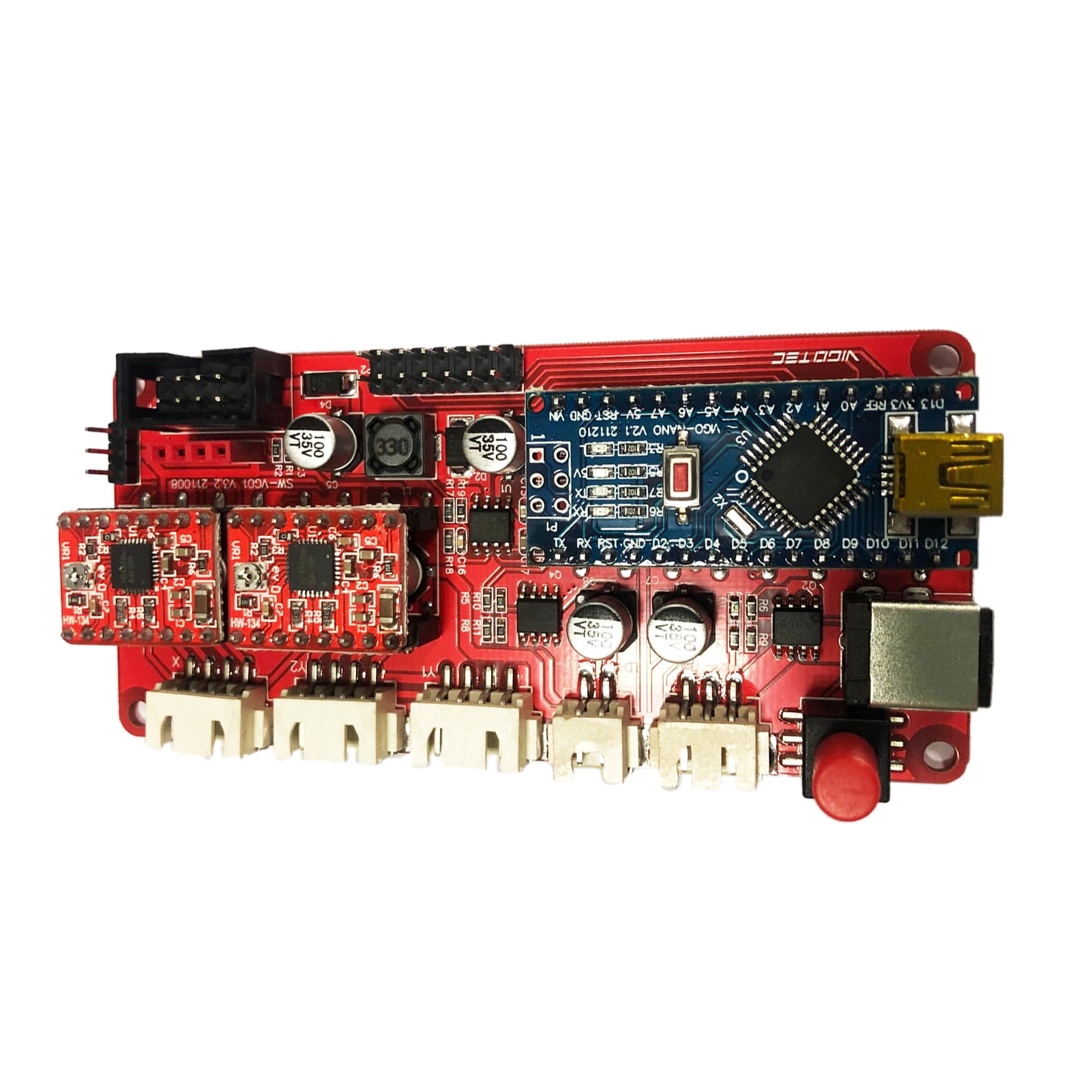 DIY Woodworking Engraver Control Board Driver Controller Board for CNC ...