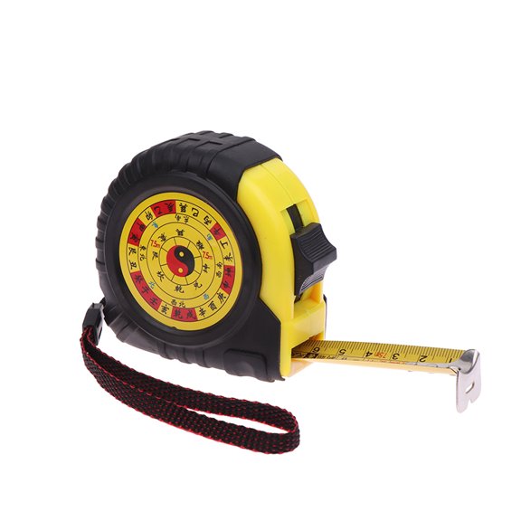 DIY Woodworking Measuring Instruments Ruler 5m/7.5m/10m Feng Shui Luban Tape Measure Self-locking Metric Imperial Ding Lan Ruler
