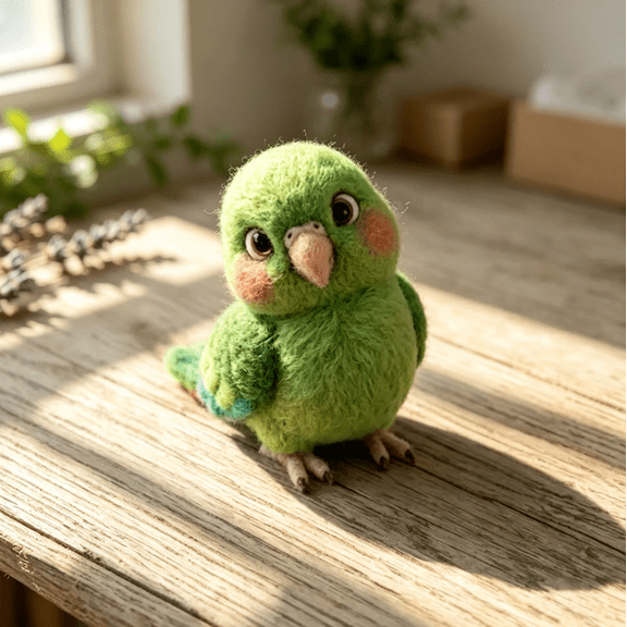 DIY Wool Felt Tiny Nature Friends Kit - Cute Wool Felt Animal Making Set, All-In-One Felting Supplies for Crafting Adorable Plush Companions