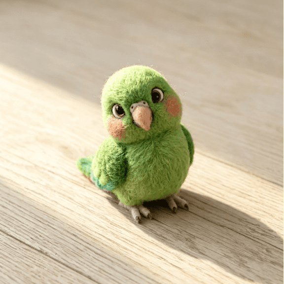 DIY Wool Felt Tiny Nature Friends Kit - Handmade Plush Animal Craft Kit, Perfect for Making Charming Miniature Buddies for Bags & Decor
