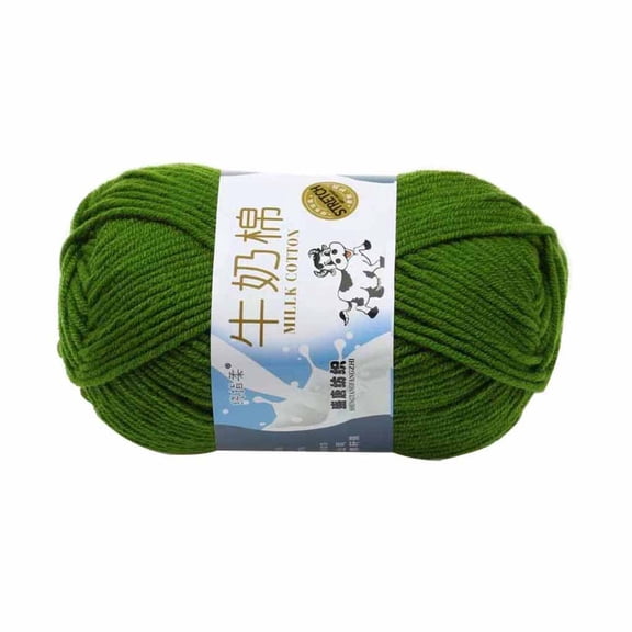 DIY Yarn Thread Hand Knitting Wool 50g Soft Warm Natural Fiber for Scarf Sweater Hat Blanket Doll Cushion Clothes Baby Elderly Adults Craft Project Comfortable Skin Friendly