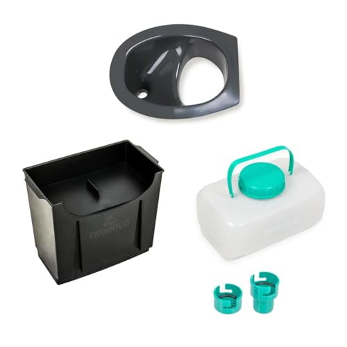 DIY composting Toilet Set with Urine Diverter and containers, Build