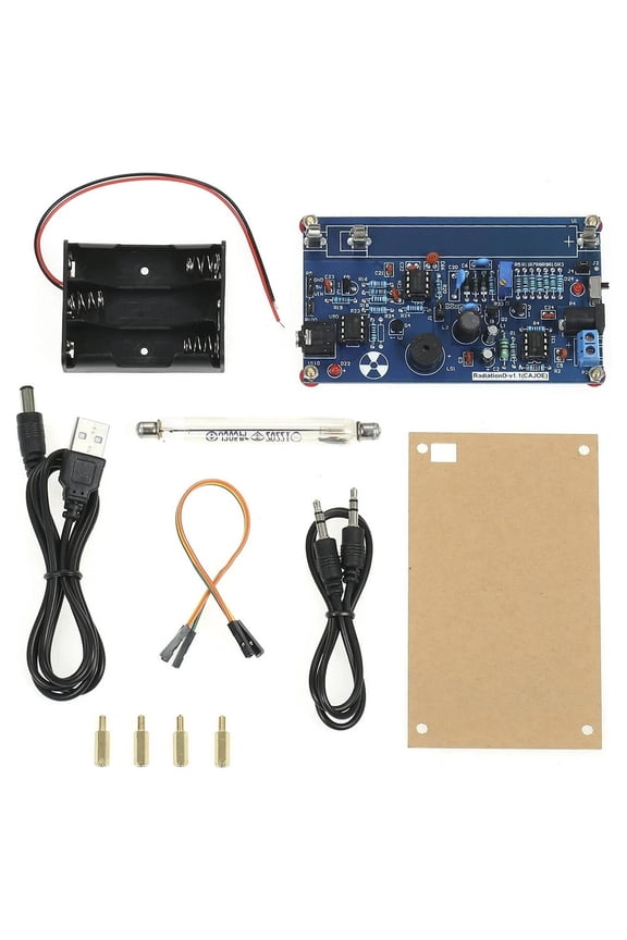 DIY for GEIGER Counter Kit for Arduino with J305 Tube, Nuclear Radiation Detector Module for Beta Gamma for RAY Monitoring and Open Source Projects