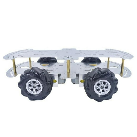 DIY for Mecanum Wheel Car Kit with Metal Chassis and TT Motor Smart Robot 4WDCar