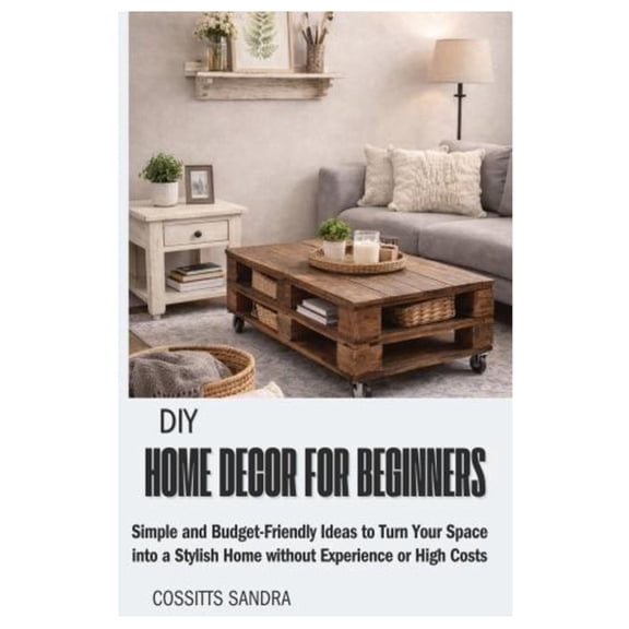 DIY home decor for beginners: Simple and Budget-Friendly Ideas to Turn Your Space into a Stylish Home without Experience, (Paperback)