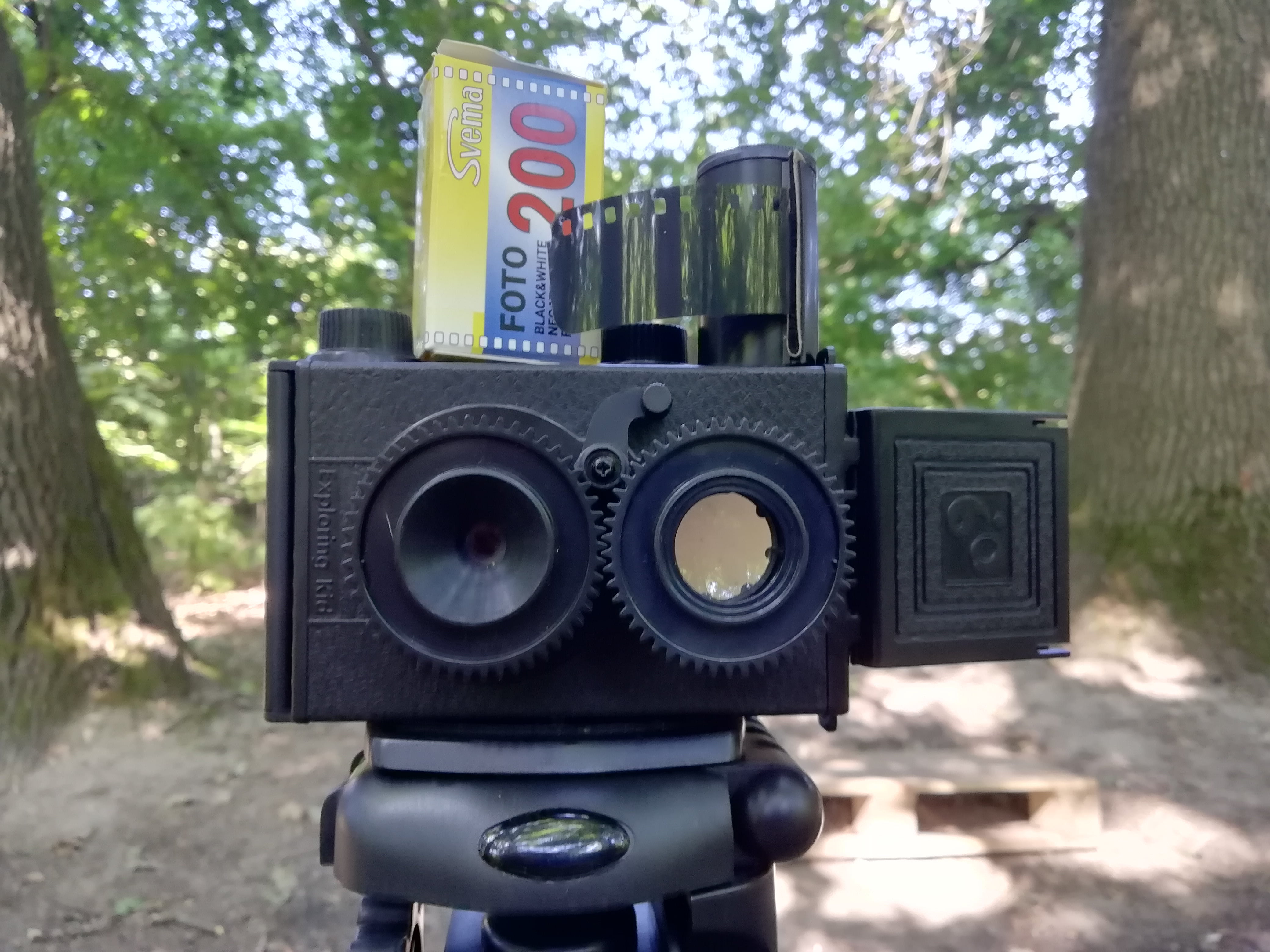 DIY kit LOMO Konstruktor SRL photo camera kit for assembly with with