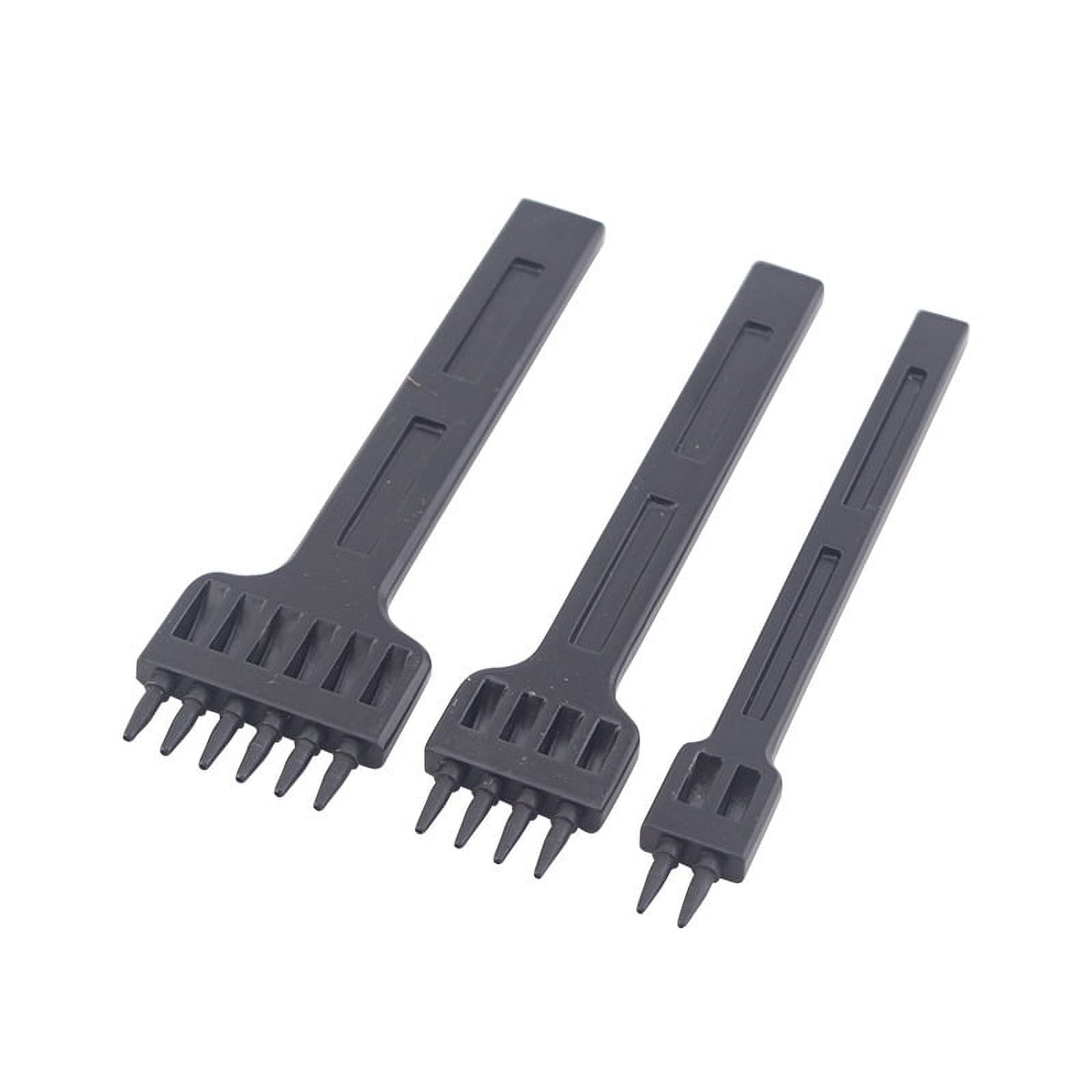 DIY leather tools alloy steel row punching leather round punching ...