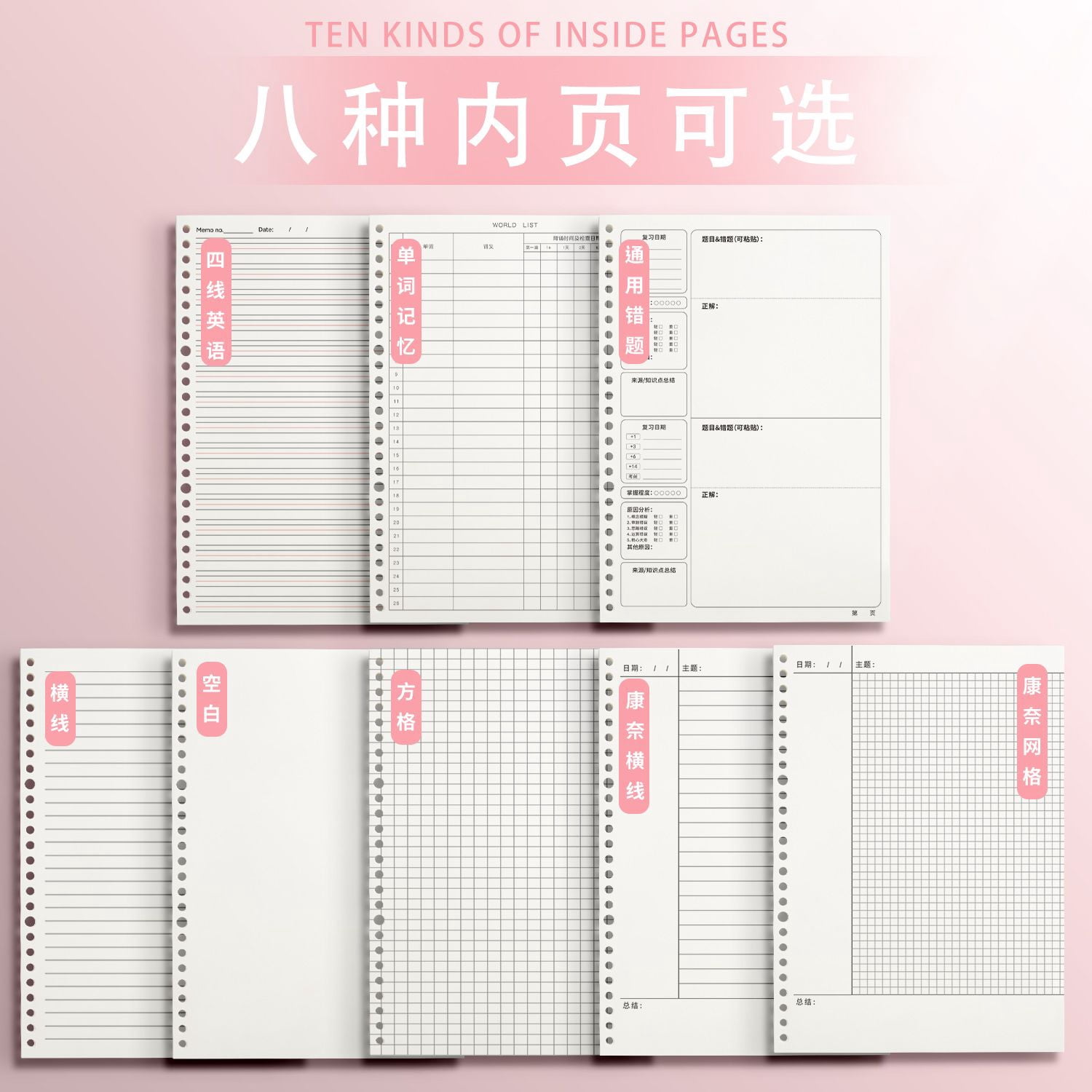 Cuttable Book DIY non-slip loose-leaf book detachable and cuttable B5 coil book a4 ...