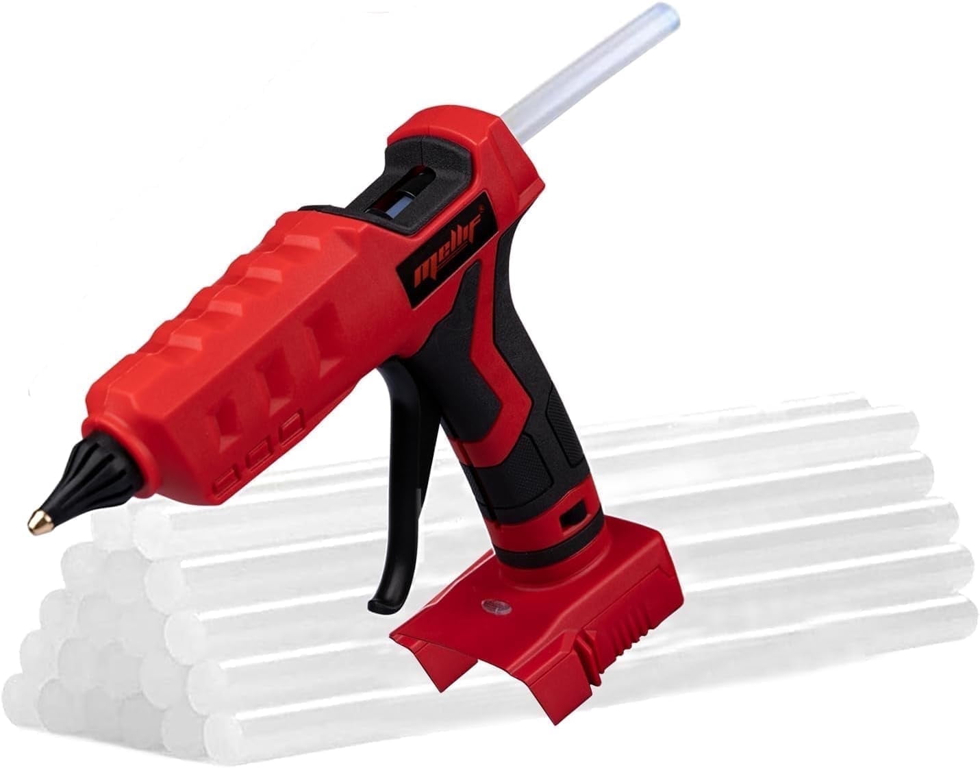 Mellif Cordless Hot Glue Gun Compatible with Milwaukee 18V Battery(Tool Only)