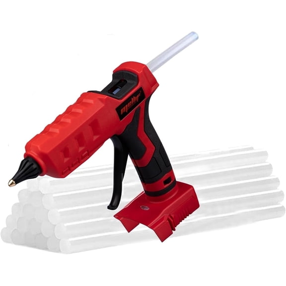 Mellif Cordless Hot Glue Gun Compatible with Milwaukee 18V Battery(Tool Only)