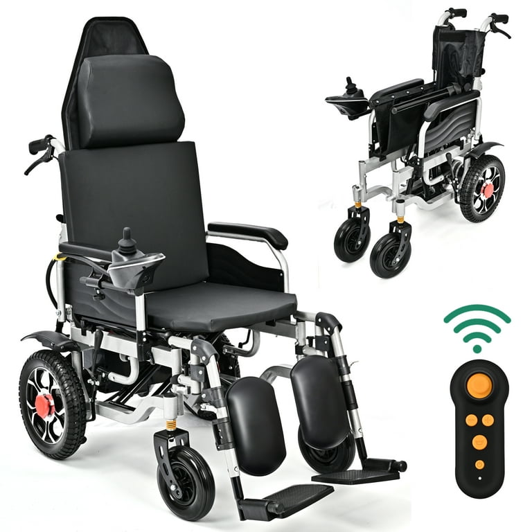 DIYAREA Portable Electric Wheelchair for Adults, Portable All