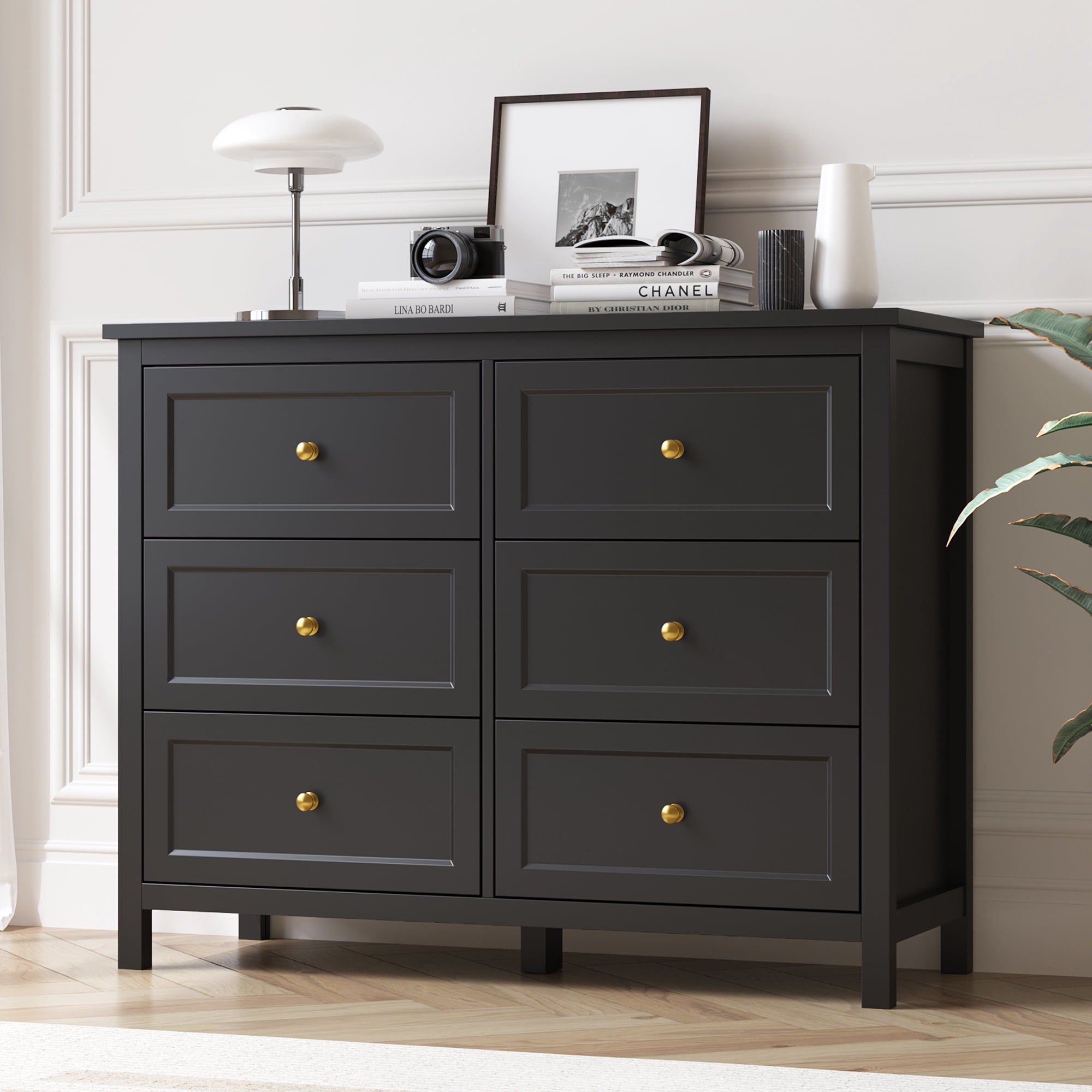 big black dresser Laurelin Black Dresser