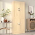 thumbnail image 1 of DIYART Oak Kitchen Pantry Cabinet, 71" Tall Kitchen Storage Cabinet with doors, Kitchen Pantry Hutch with Storage for Kitchen, Dining Room, 1 of 7