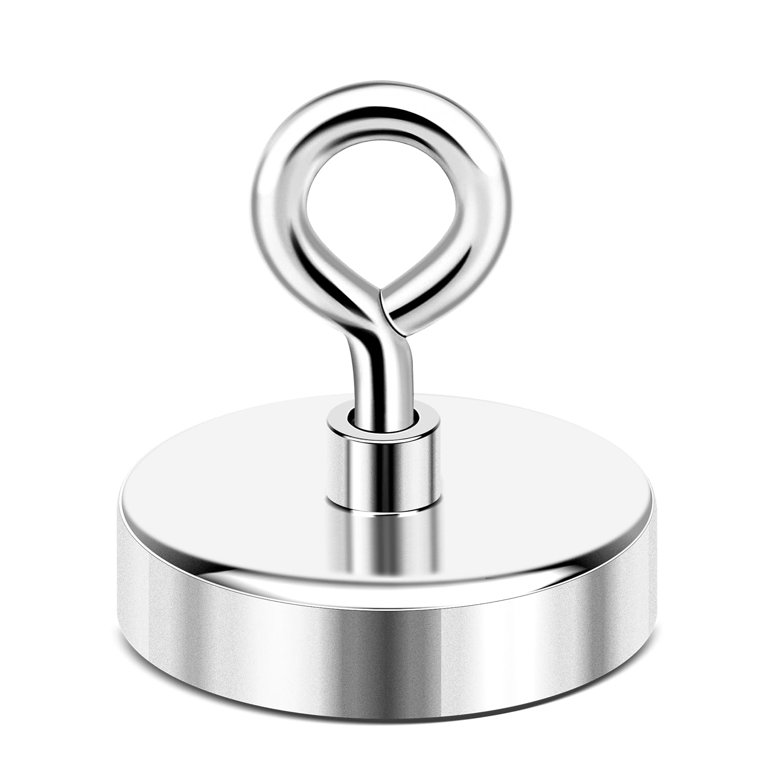 DIYMAG Strong Neodymium Fishing Magnets, 300 lbs(136 KG) Pulling